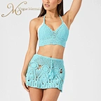 crochet beach set